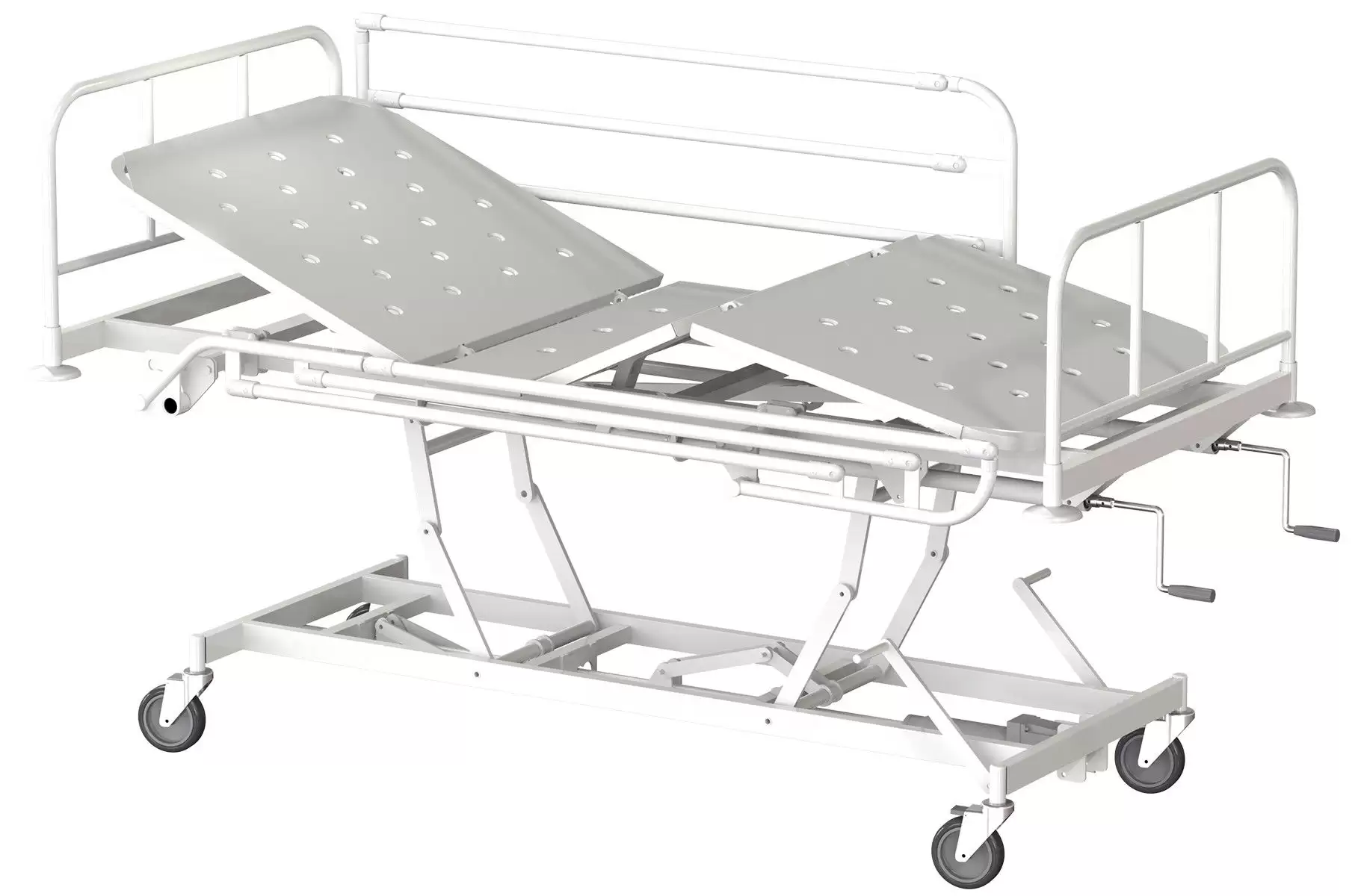 Кровать медицинская функциональная трехсекционная МСК-144